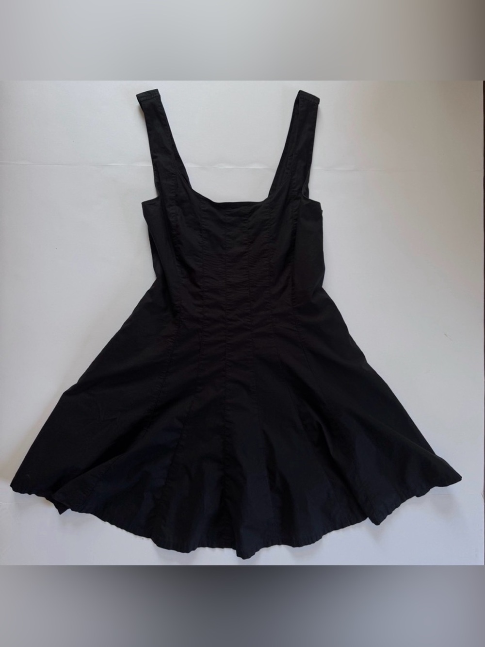 American Eagle Outfitters Black Fit & Flare Mini Dress, Size Medium - Picture 2 of 8